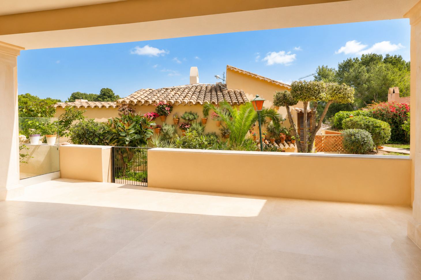 Santa Ponsa Duplex – Dachterrasse und Garten